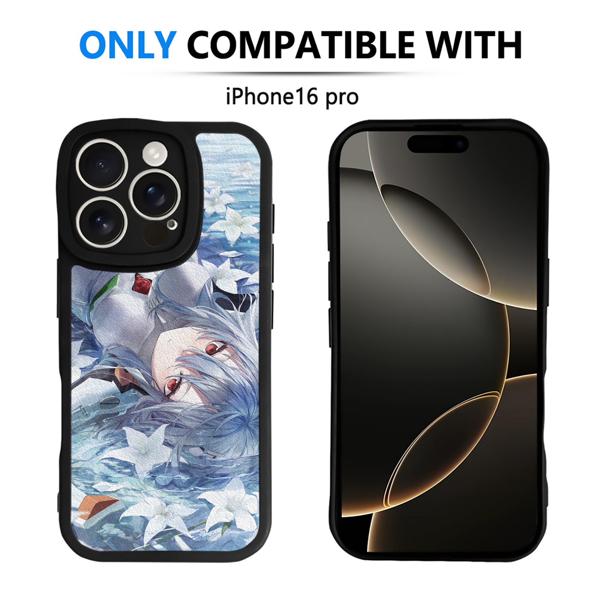 （画像用） EVA 新世紀エヴァンゲリオン 【iPhone 16シリーズ対応】シリコンスマホケース（レザー調） 材質：シリコン